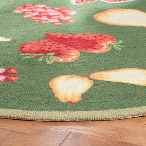 Safavieh Hk265 Hand Hooked Wool Rug HK265D-4R