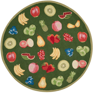 Safavieh Hk265 Hand Hooked Wool Rug HK265D-4R