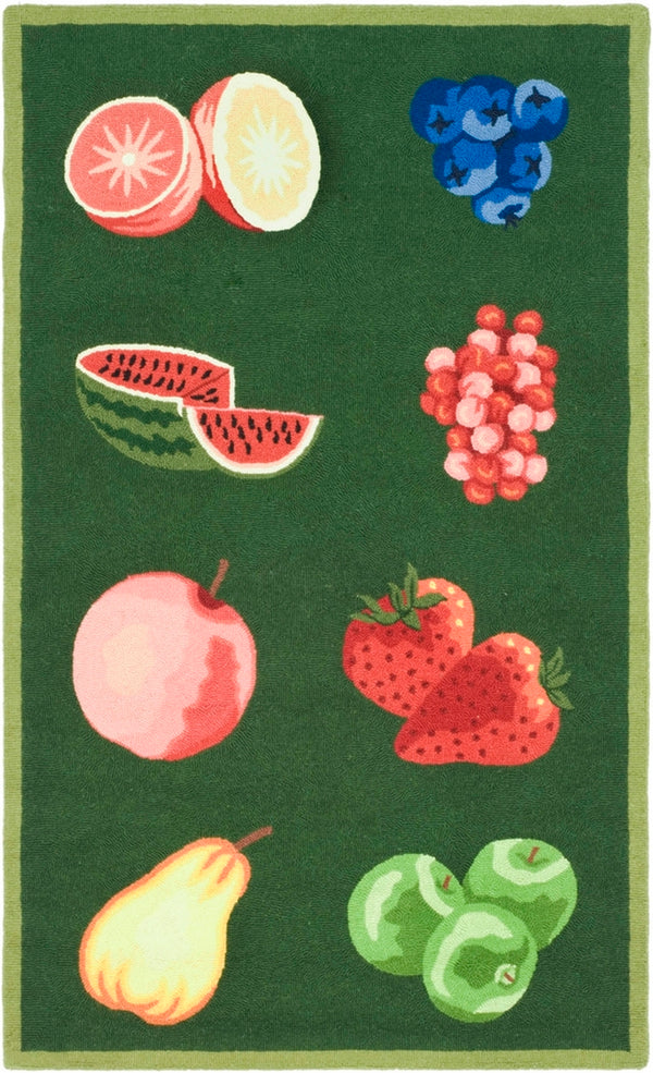 Safavieh Hk265 Hand Hooked Wool Rug HK265D-4R