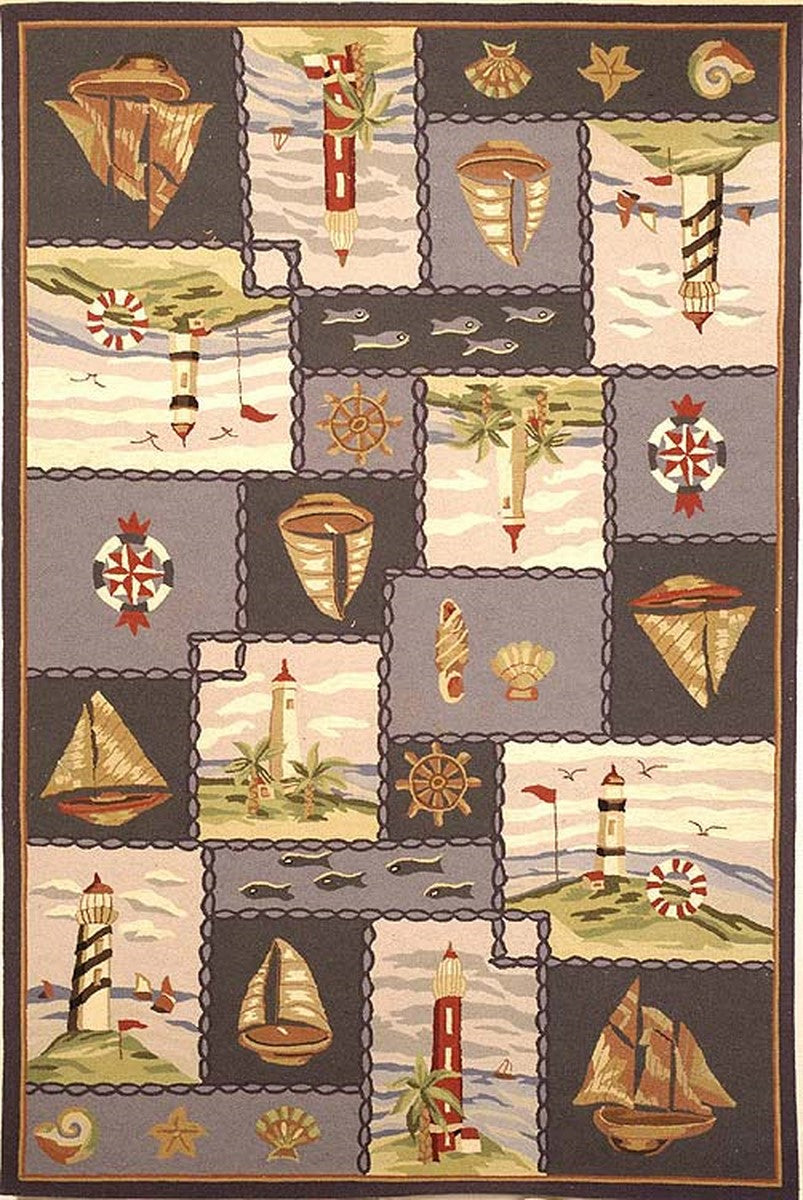 Chelsea Hand Hooked Rug - Luxurious 100% Virgin Wool, Exquisite Americ