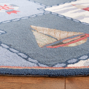 Safavieh Hk267 Hand Hooked Wool Rug HK267A-4R