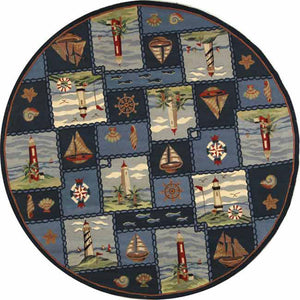 Safavieh Hk267 Hand Hooked Wool Rug HK267A-4R