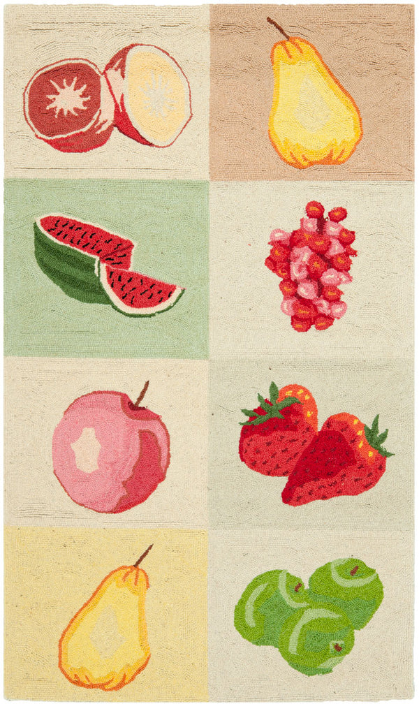 Safavieh Hk268 Hand Hooked Wool Rug HK268A-4R