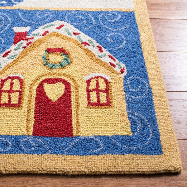 Safavieh Hk274 Hand Hooked Wool Rug HK274A-7R