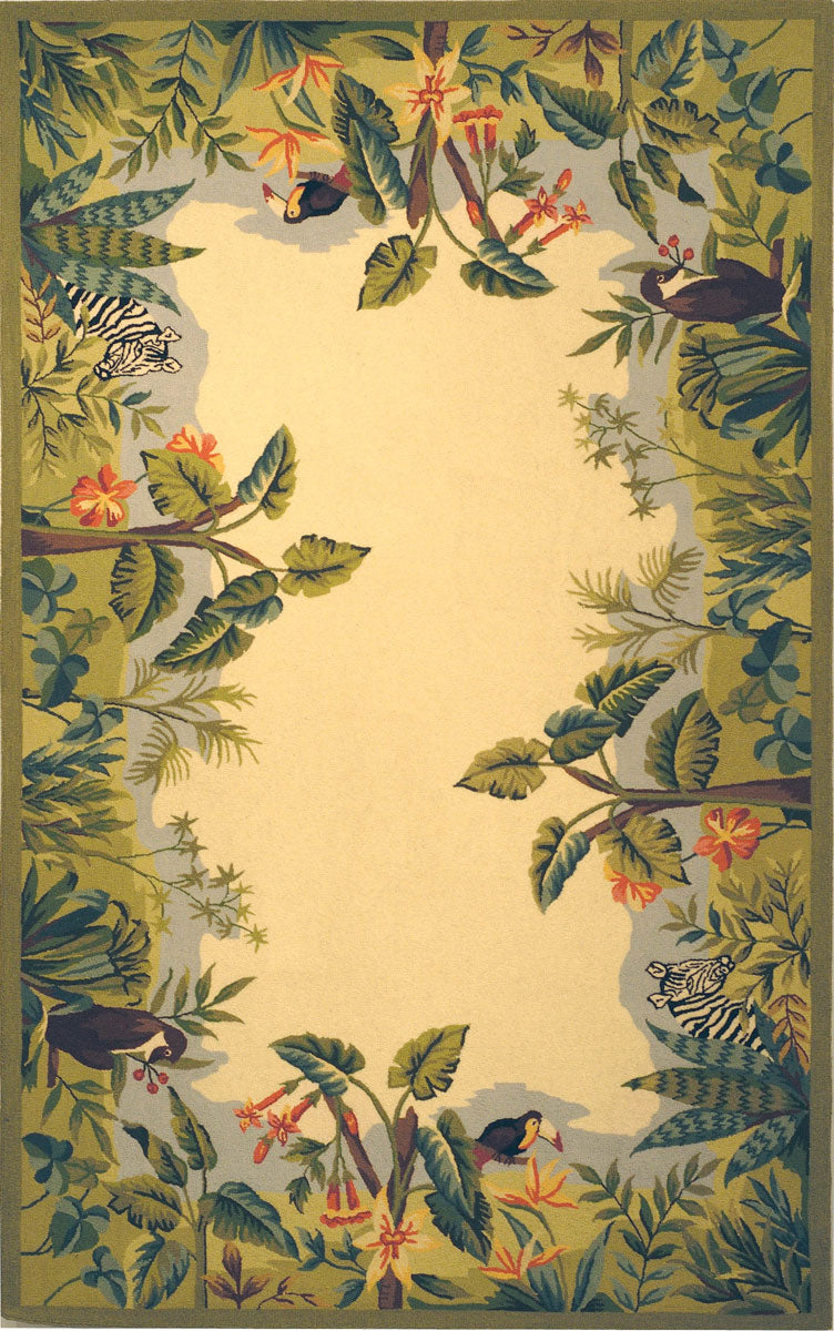 Safavieh Hk295 Hand Hooked Wool Rug HK295A-4R