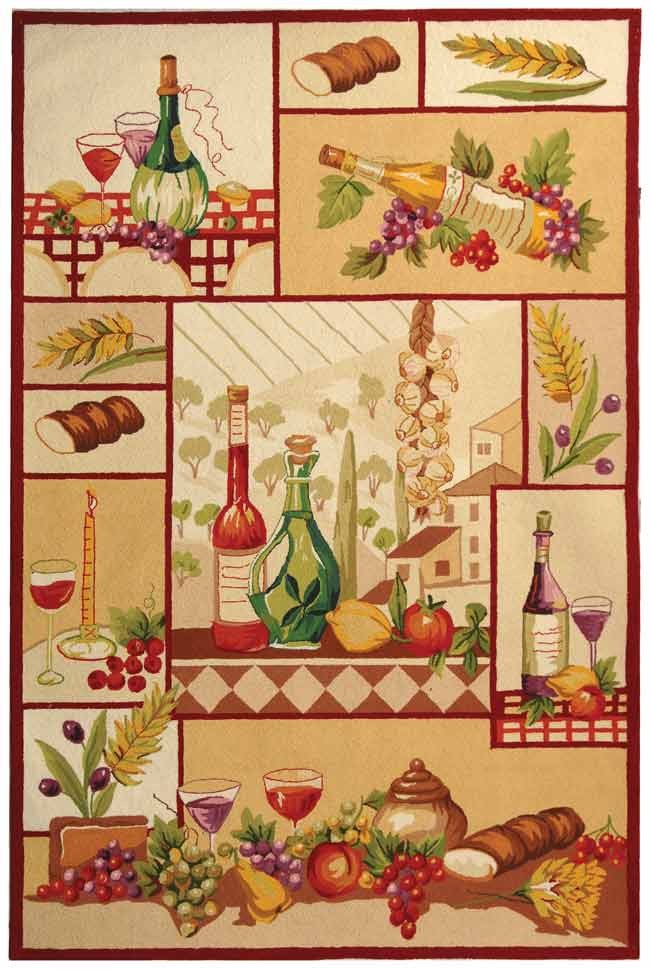 Safavieh HK297 Hand Hooked Rug