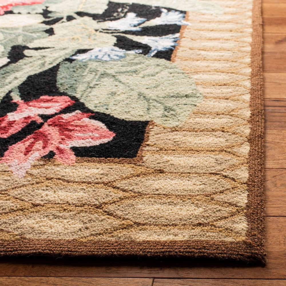 Safavieh Hk301 Hand Hooked Wool Rug HK301A-4R