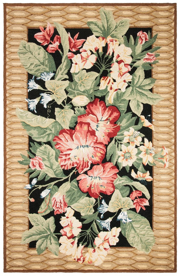 Safavieh Hk301 Hand Hooked Wool Rug HK301A-4R