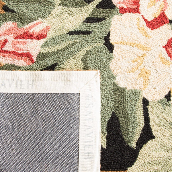 Safavieh Hk301 Hand Hooked Wool Rug HK301A-4R