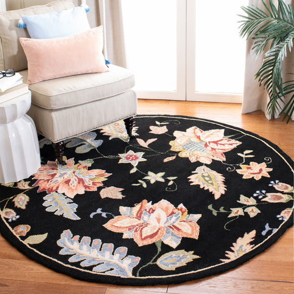Safavieh Hk306 Hand Hooked Wool Rug HK306B-4R