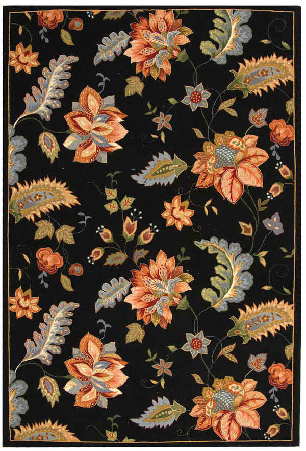 Safavieh Hk306 Hand Hooked Wool Rug HK306B-4R