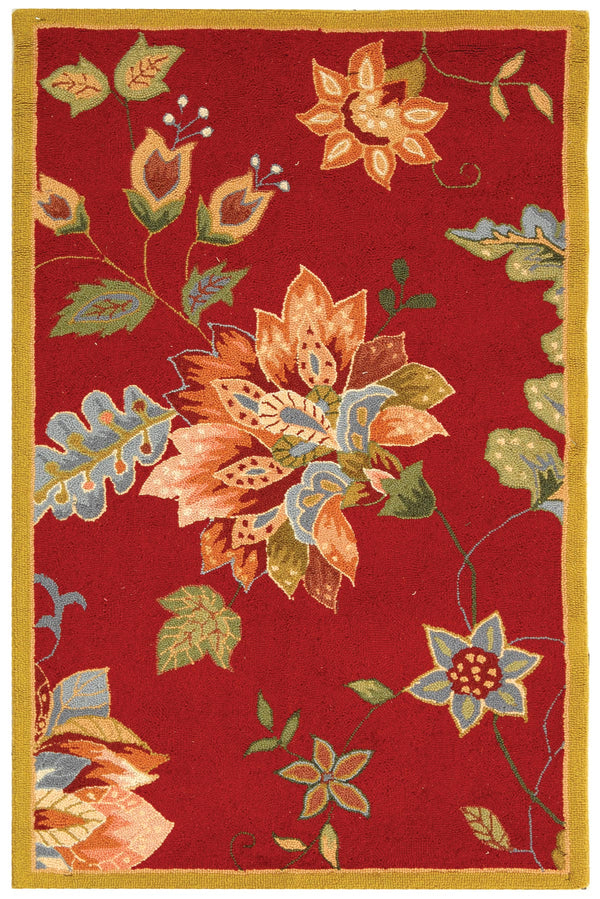 Safavieh Hk306 Hand Hooked Wool Rug HK306C-4R