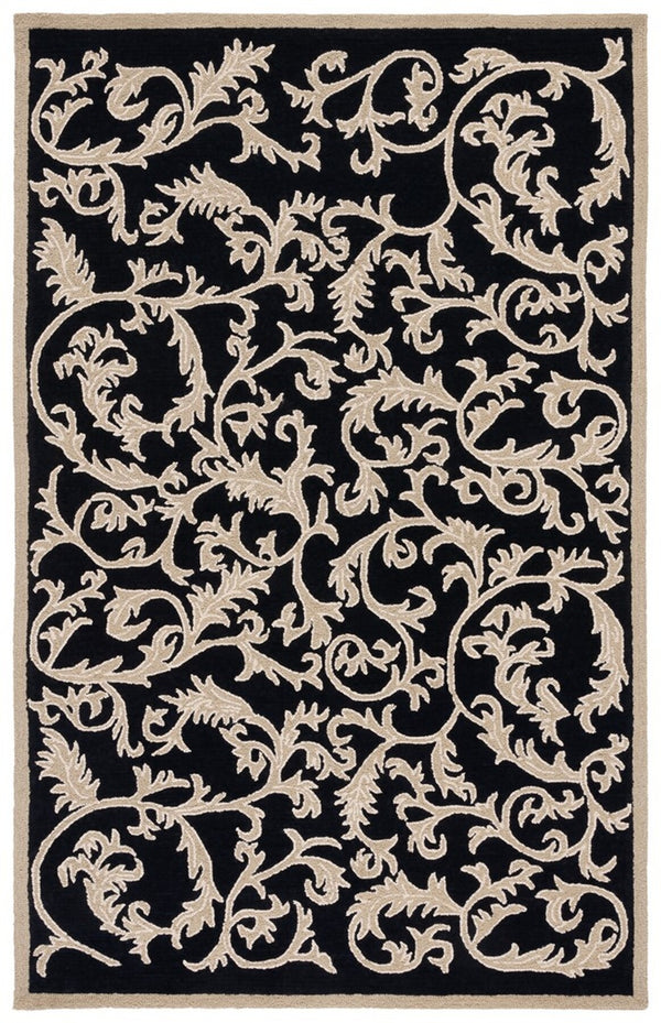 Safavieh Hk307 Hand Hooked Wool Rug HK307B-4R