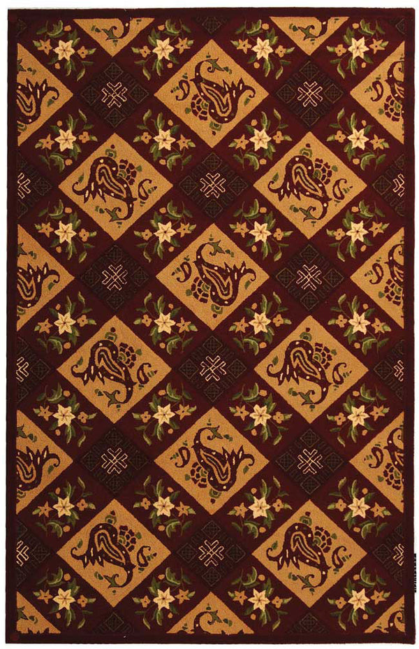 Safavieh HK308 Hand Hooked Rug