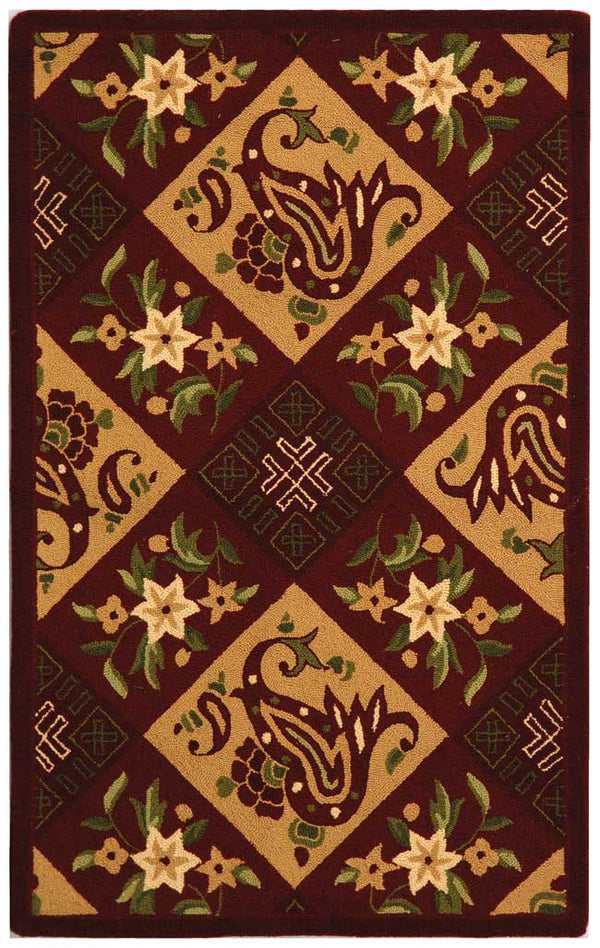 Safavieh HK308 Hand Hooked Rug