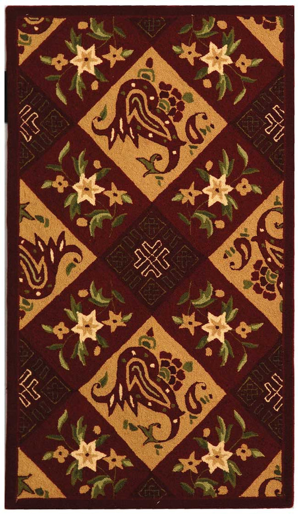 Safavieh HK308 Hand Hooked Rug