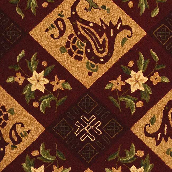 Safavieh HK308 Hand Hooked Rug