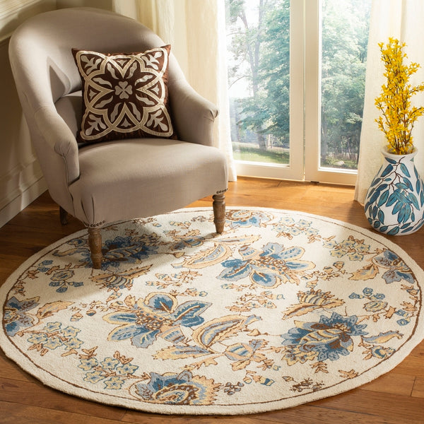 Safavieh Hk309 Hand Hooked Wool Rug HK309A-4R