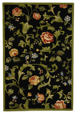 Safavieh Hk310 Hand Hooked Wool Rug HK310B-4R