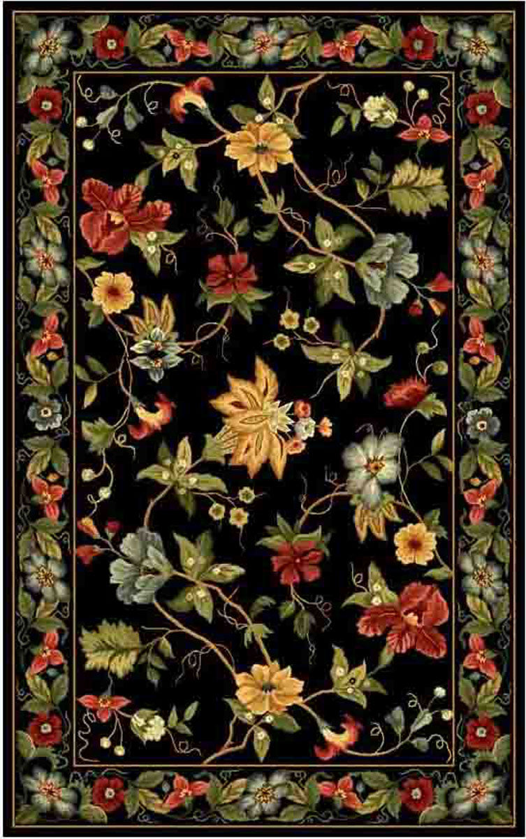 Hk311 Luxurious Hand Hooked Wool Pile Rug - Stunning Design for Cozy Home Interiors and Comfort