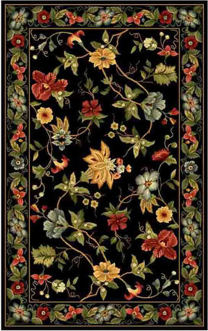 Hk311 Luxurious Hand Hooked Wool Pile Rug - Stunning Design for Cozy Home Interiors and Comfort