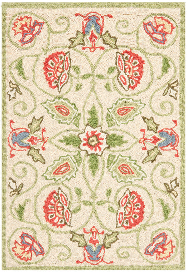 Safavieh Hk330 Hand Hooked Wool Rug HK330A-4R