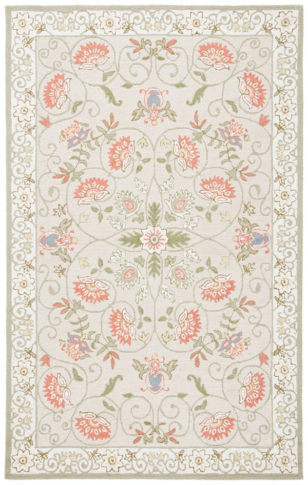 Safavieh Hk330 Hand Hooked Wool Rug HK330A-4R
