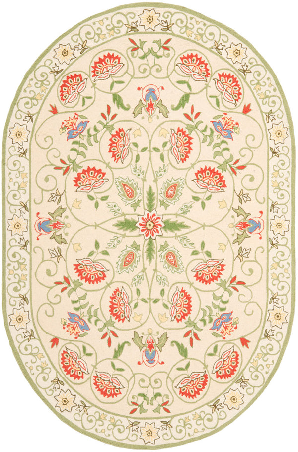 Safavieh Hk330 Hand Hooked Wool Rug HK330A-4R