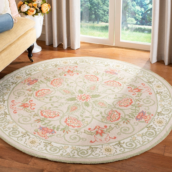Safavieh Hk330 Hand Hooked Wool Rug HK330A-4R