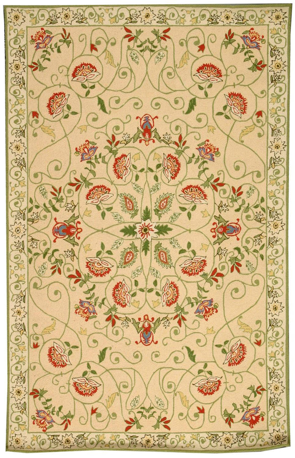 Safavieh Hk330 Hand Hooked Wool Rug HK330A-4R