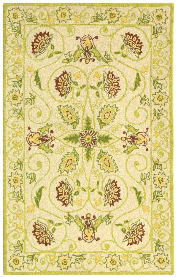 Safavieh Hk330 Hand Hooked Wool Pile Rug HK330B-4R