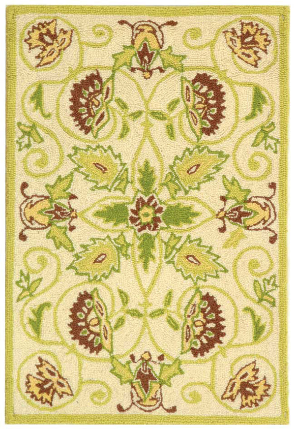 Safavieh Hk330 Hand Hooked Wool Pile Rug HK330B-4R