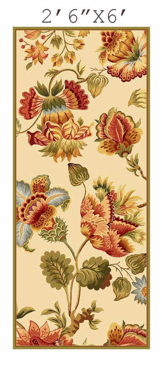 Safavieh Hk331 Hand Hooked Wool Rug HK331A-4R