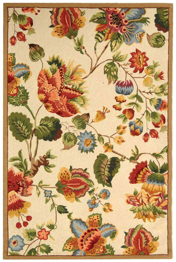 Safavieh Hk331 Hand Hooked Wool Rug HK331A-4R