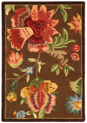 Safavieh Hk331 Hand Hooked Wool Rug HK331B-4R