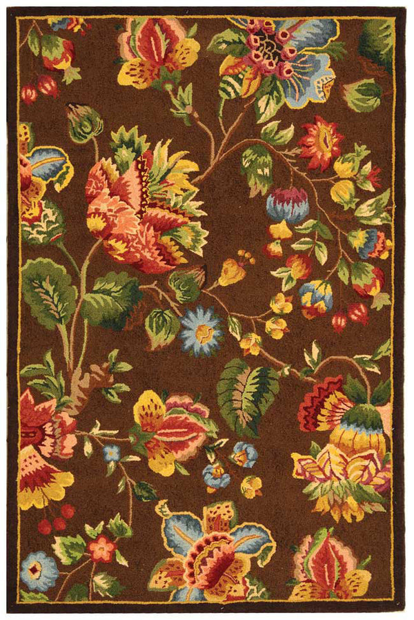 Safavieh Hk331 Hand Hooked Wool Rug HK331B-4R