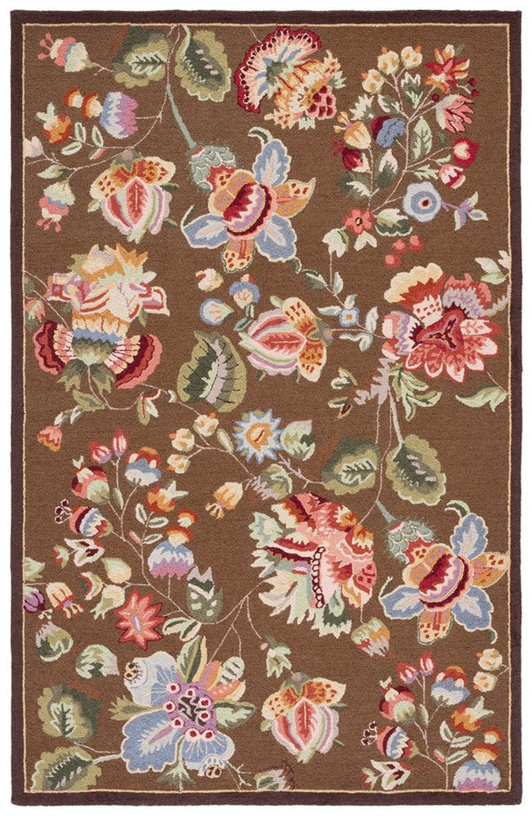 Safavieh Hk331 Hand Hooked Wool Rug HK331B-4R