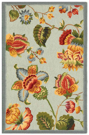 Safavieh Hk331 Hand Hooked Wool Rug HK331D-4R