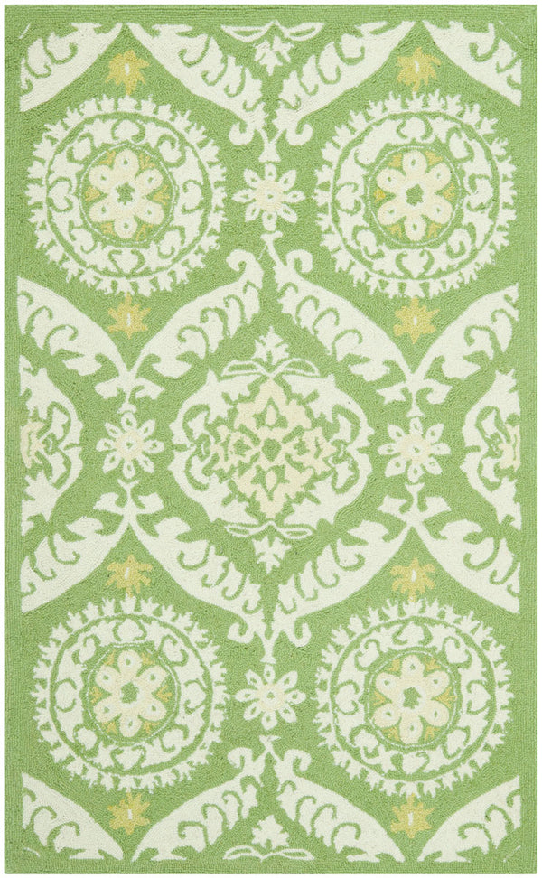 Safavieh Hk356 Hand Hooked Wool Pile Rug HK356B-4R