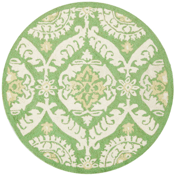 Safavieh Hk356 Hand Hooked Wool Pile Rug HK356B-4R