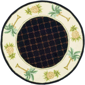 Safavieh Hk362 Hand Hooked Wool Pile Rug HK362C-4R