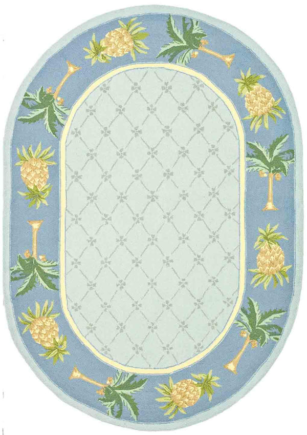 Safavieh Hk362 Hand Hooked Wool Pile Rug HK362D-4R