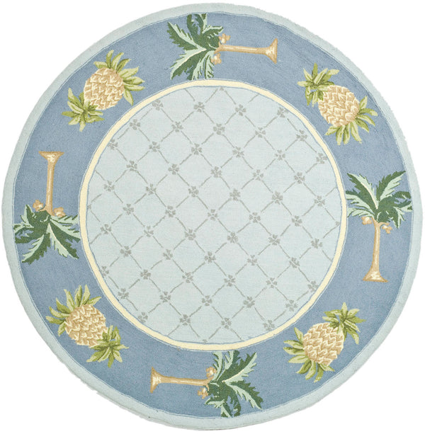 Safavieh Hk362 Hand Hooked Wool Pile Rug HK362D-4R