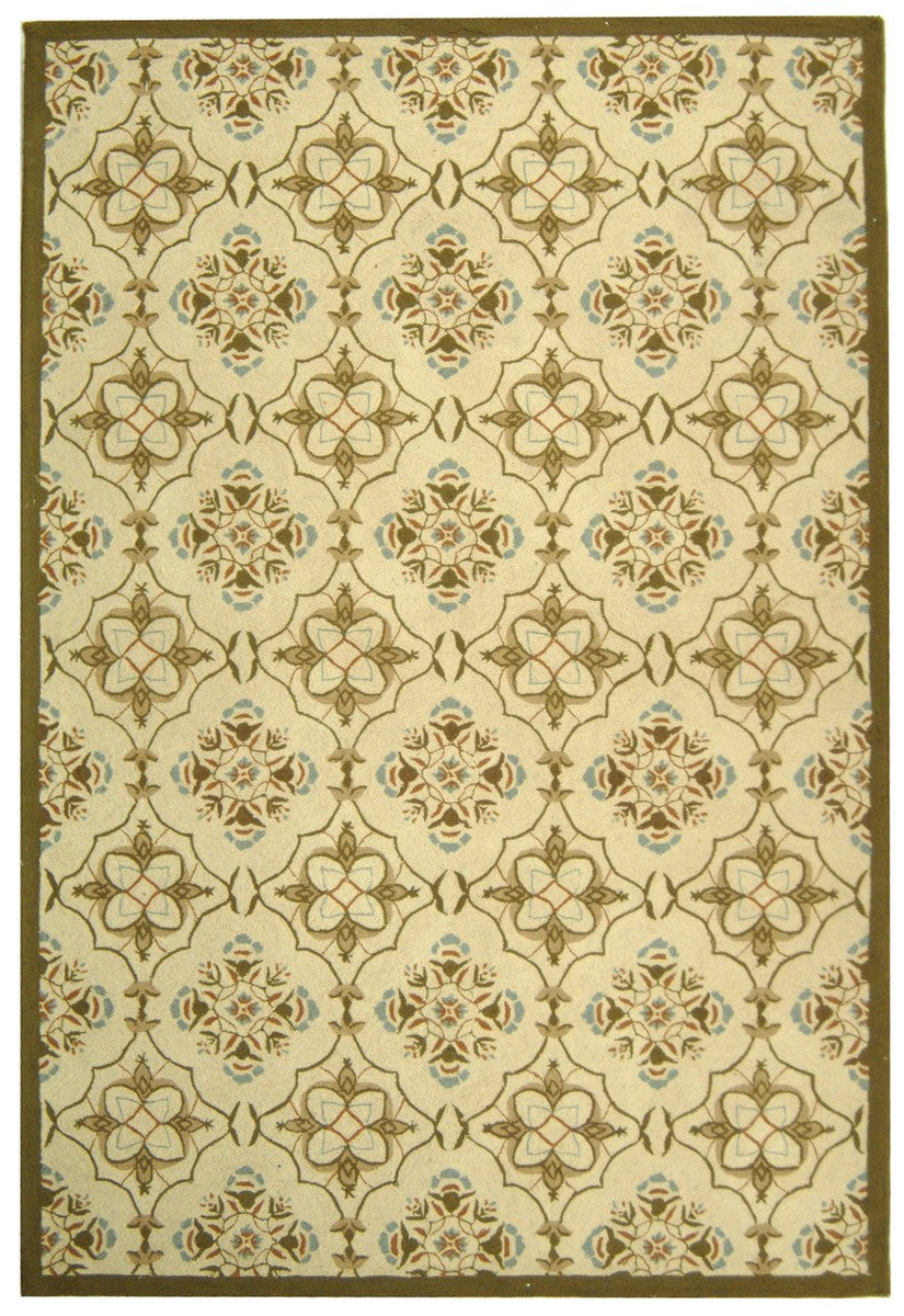 Safavieh Hk376 Hand Hooked Wool Pile Rug HK376A-4R