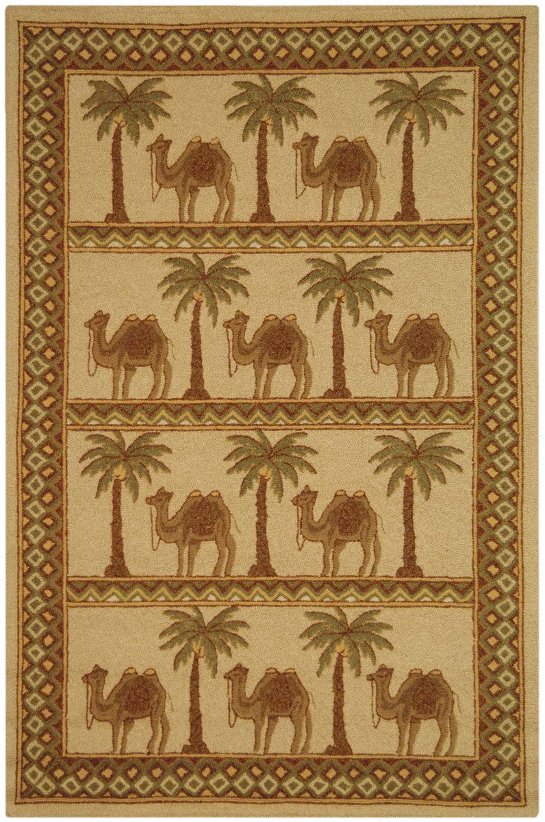 Safavieh HK42 Hand Hooked Rug