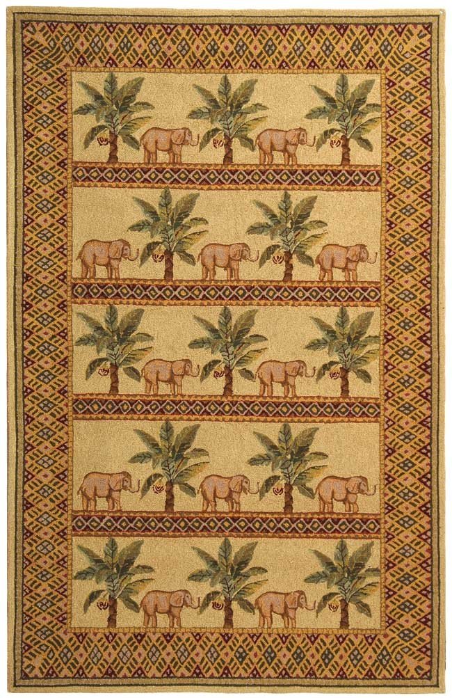 Safavieh HK44 Hand Hooked Rug