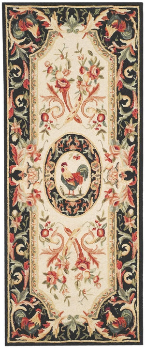 Safavieh Hk48 Hand Hooked Wool Rug HK48K-4R