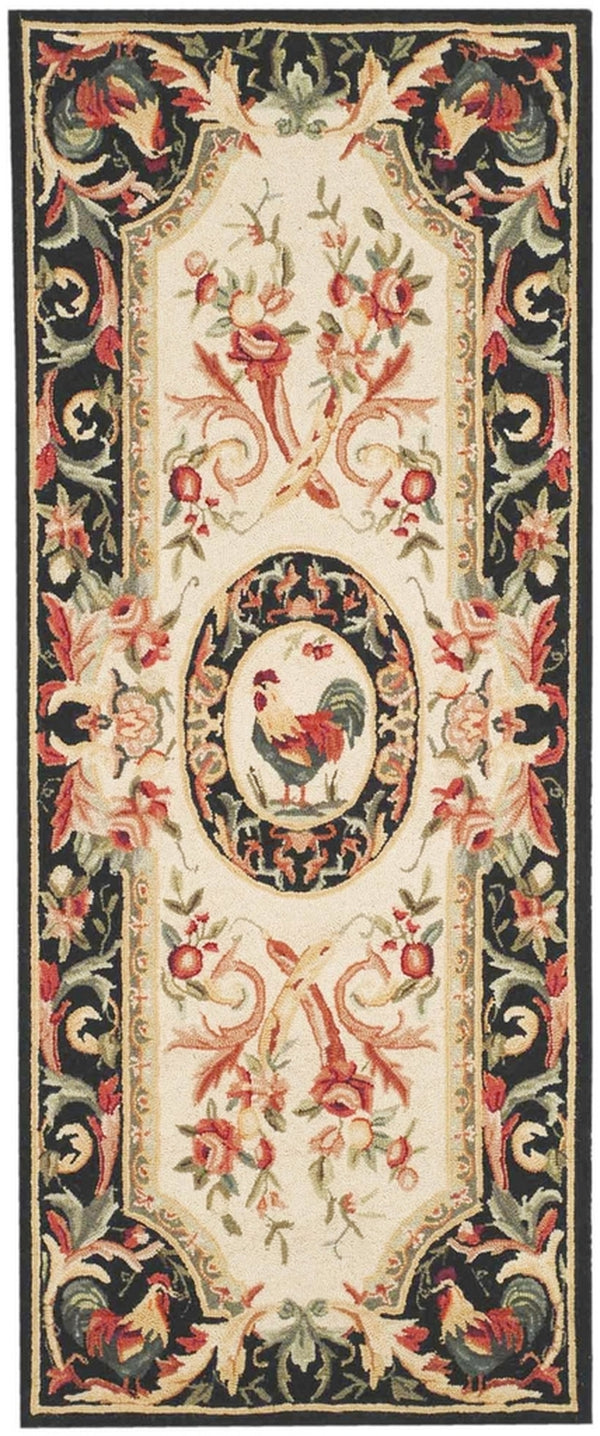Safavieh Hk48 Hand Hooked Wool Rug HK48K-4R