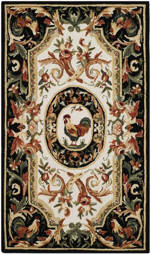 Safavieh Hk48 Hand Hooked Wool Rug HK48K-4R