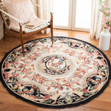 Safavieh Hk48 Hand Hooked Wool Rug HK48K-4R